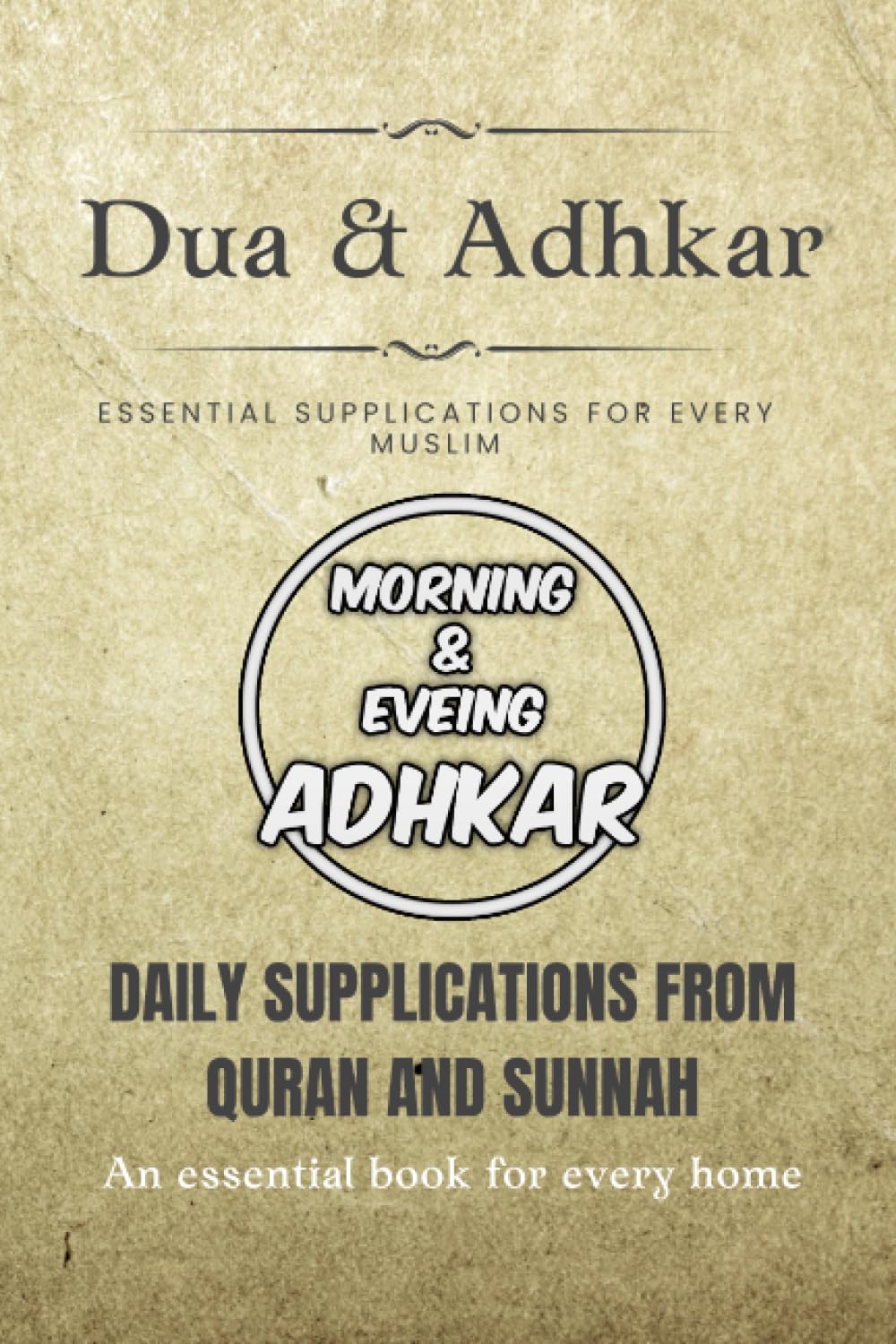 Dua and Adhkar - Daily supplications from Sunnah: Morning and Evening Adhkar