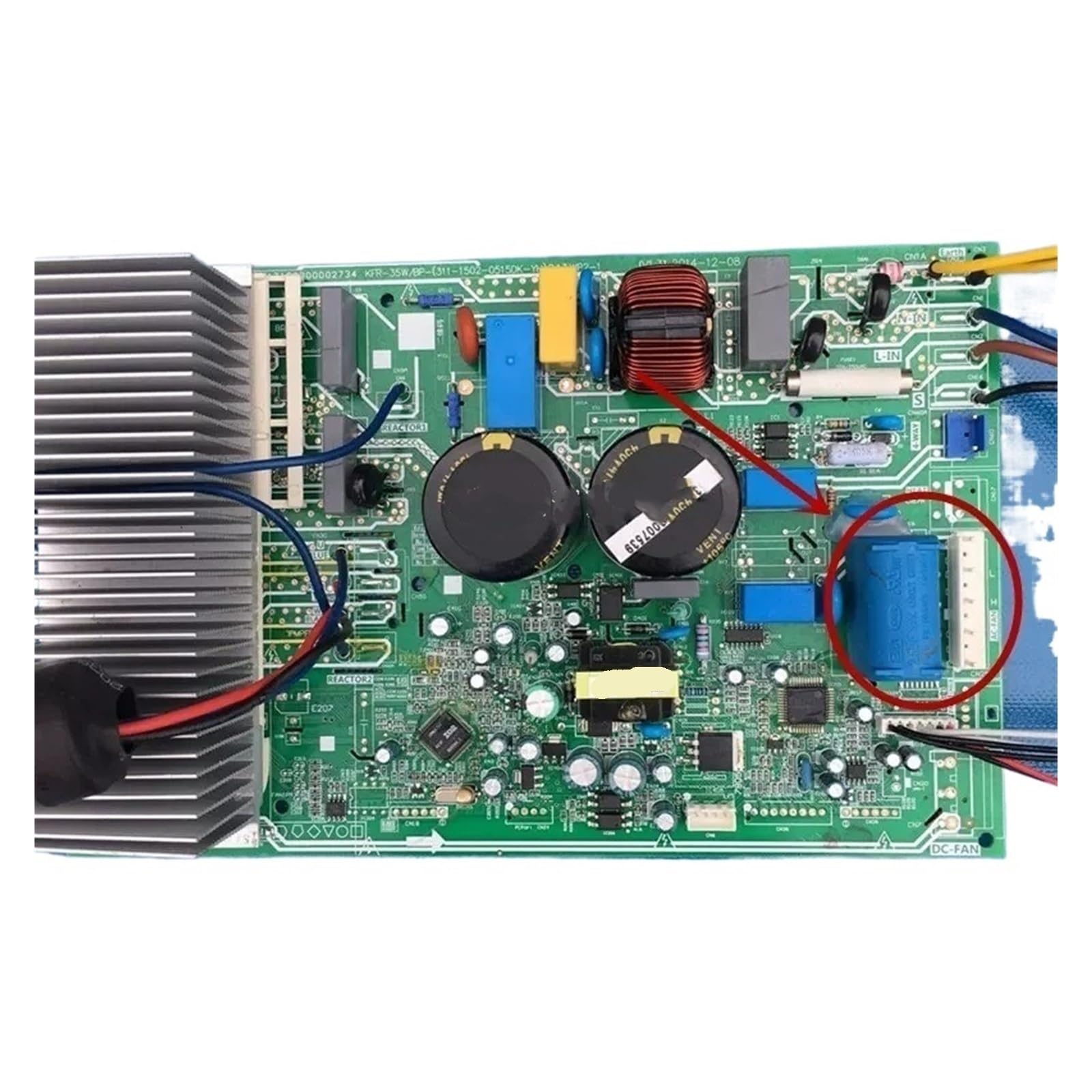 Air conditioner main board，Compatible For Midea，variable Frequency Air Conditioner KFR-35W/BP(311-1502-0515DK-YH) D.13. WP2-1 External Machine(A)