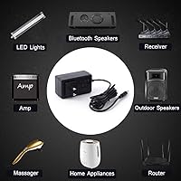 Vista 6 de [Listado UL] Cargador de fuente de alimentación Maxson de 15 V 2 A (entrada CA 100 V-240 V, salida CC 15 voltios 2 amperios 30 vatios) Adaptador