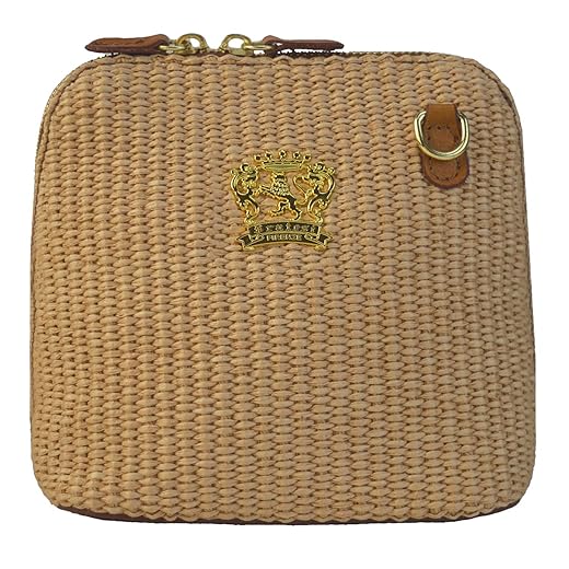 Pratesi Leather Bag for Women Volterra Summer Cross Body Bag S467/PCE - Summer Cognac Made in Italy