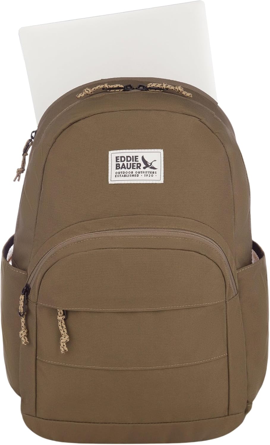 Eddie Bauer Campus Backpack 26L | Everyday Carry | Work | Travel | Commuter | Padded Laptop Sleeve | Stretch Bottle Pockets | Lightweight | Durable - Adler - Image 7