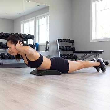 ProsourceFit Abdominal Ab Mat 15x12, High Density Core Trainer for Workouts, Conditioning, Posture Support, and Crunch Exercises; Home Fitness Equipment