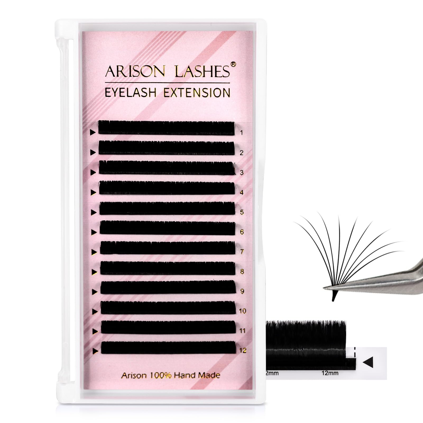 Arison Lashes Easy Fan Lashes