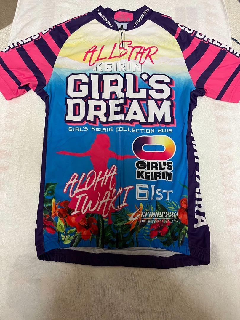 GIRL'S KEIRIN ガールズケイリン サイクルジャージ ウエア 46 ガールズ