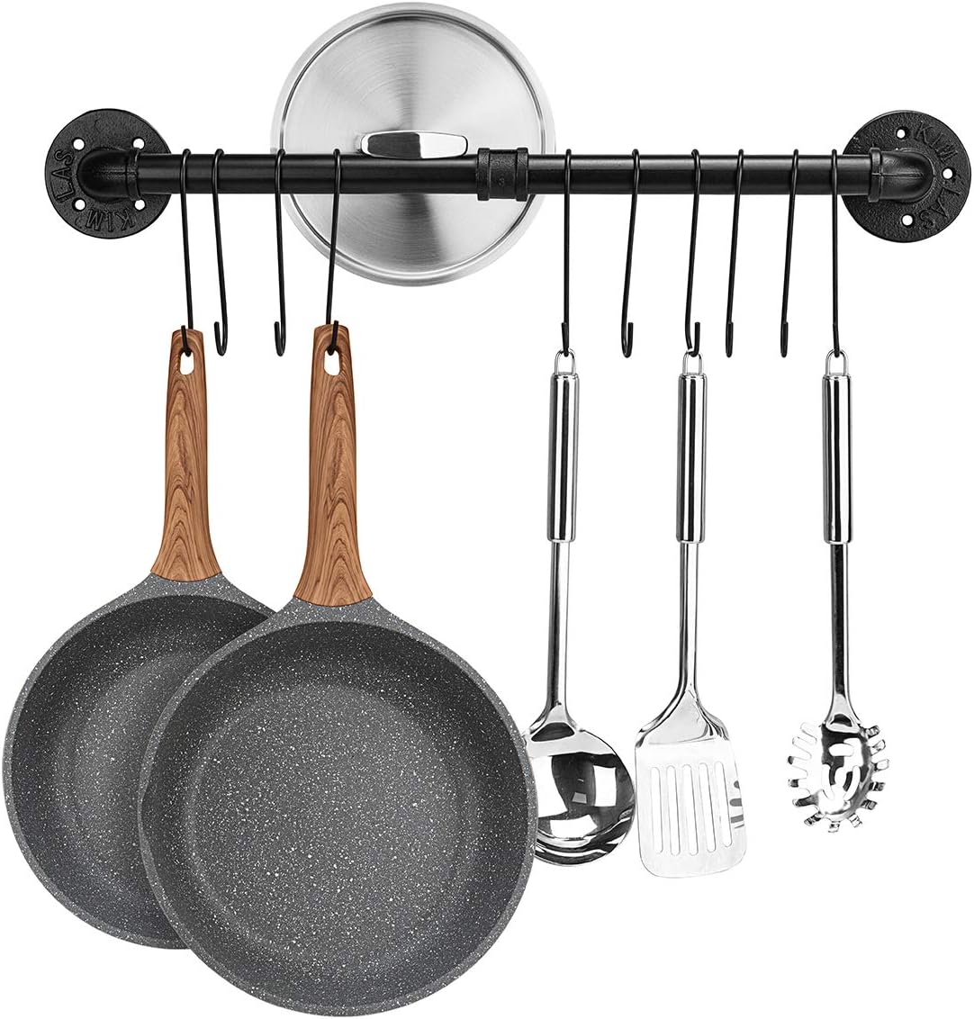 Amazon.com: ROTHLEY Hanging Pot Rack Hanger: 23.7 Inch Stainless Steel ...