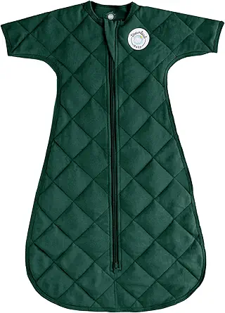 DREAMLAND BABY Weighted Transition Sleep Sleep Swaddle Sack, Ages 3-9 Months. 100% Cotton, Evenly Distributed Weight