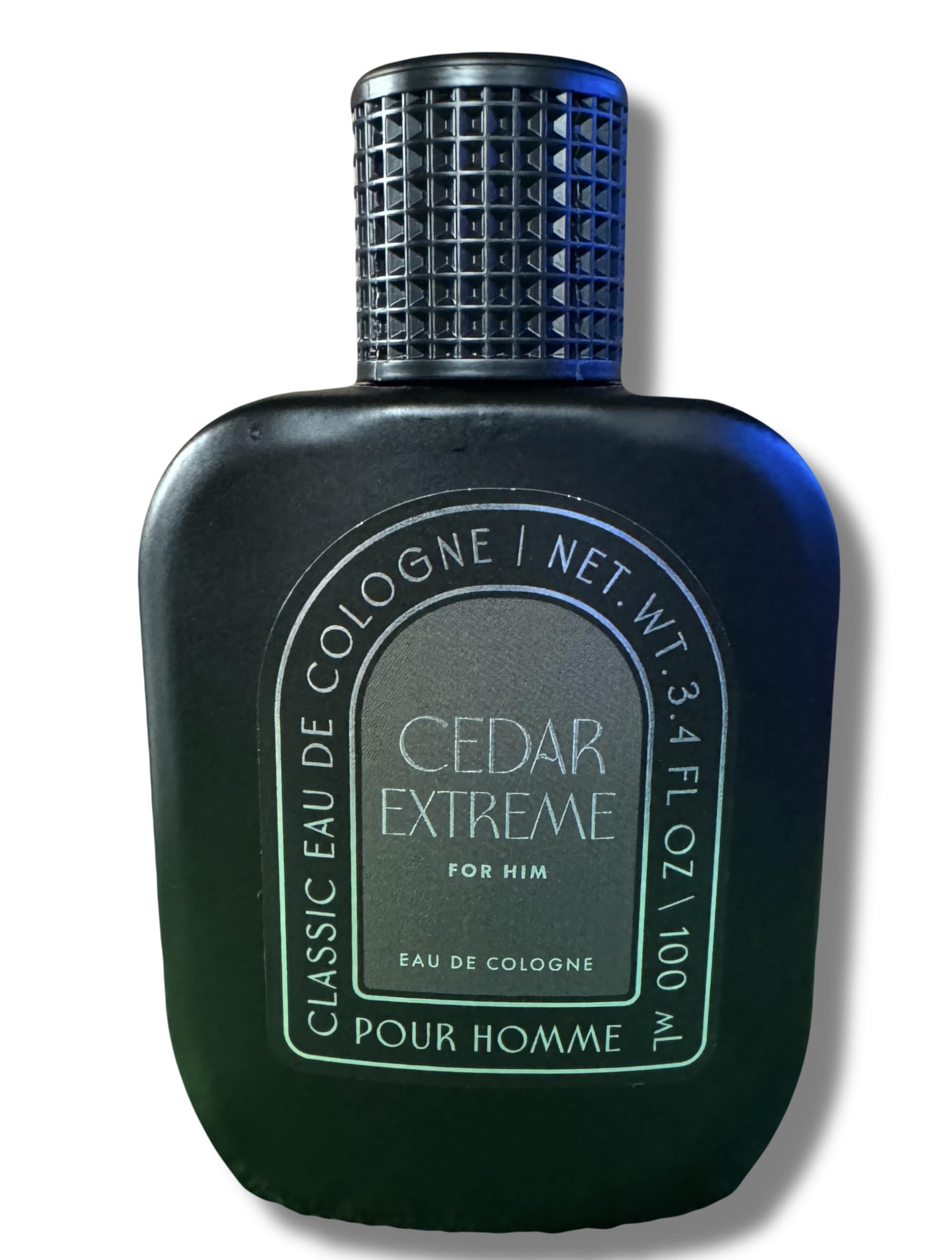 GenericTru Fragrance Cedar Extreme Classic Eau De Cologne 3.4 Fl Oz - Men's Cologne Cedar Scented Fragrance Pour Homme For Him