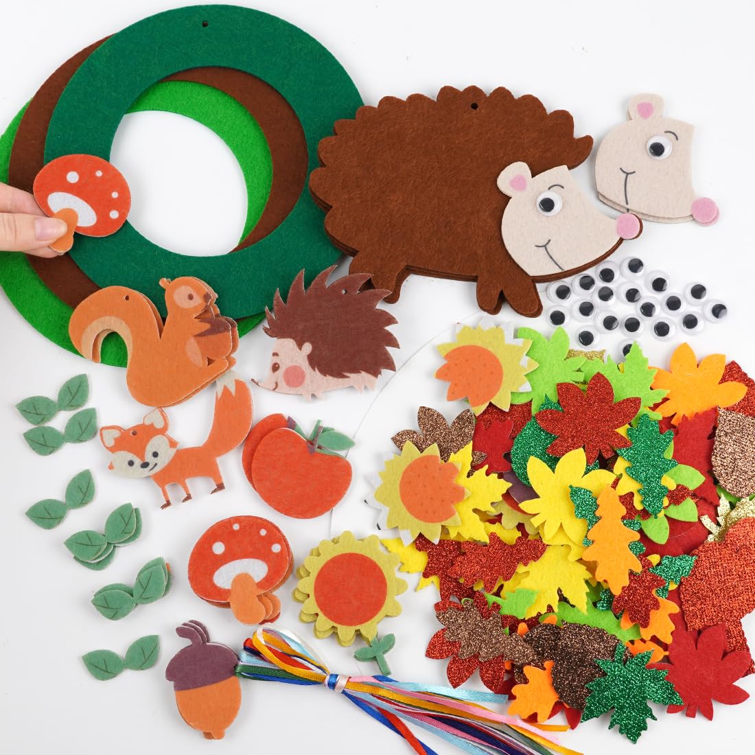 Deepton Lot De 128 Kits De Bricolage D'automne Pour Enfants