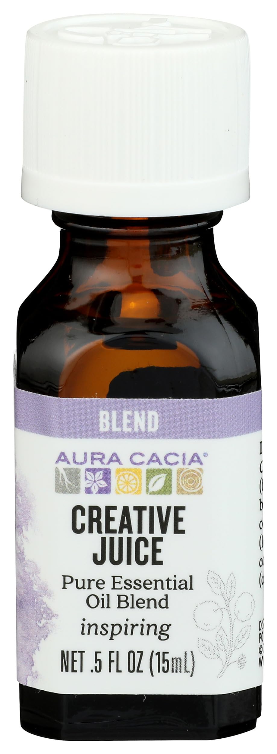 Amazon.com: Aura Cacia Creative Juice Essential Oil, 0.5 FZ