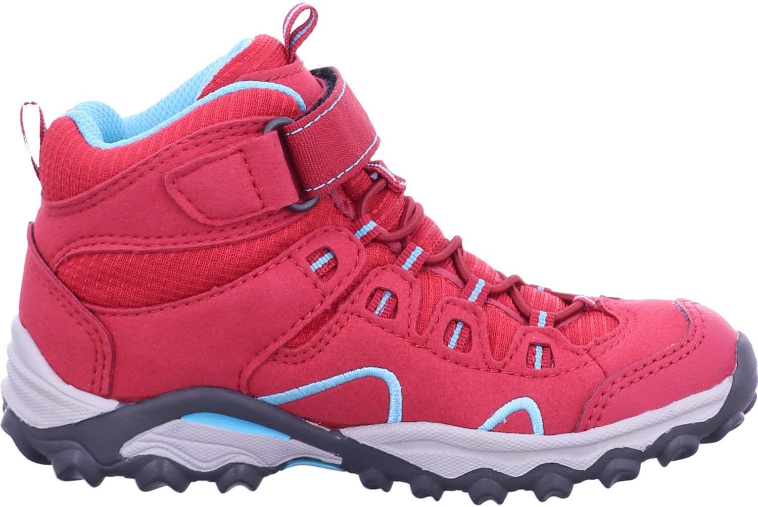 Lucca Junior Mid GTX 078 Red/Turquoise 28