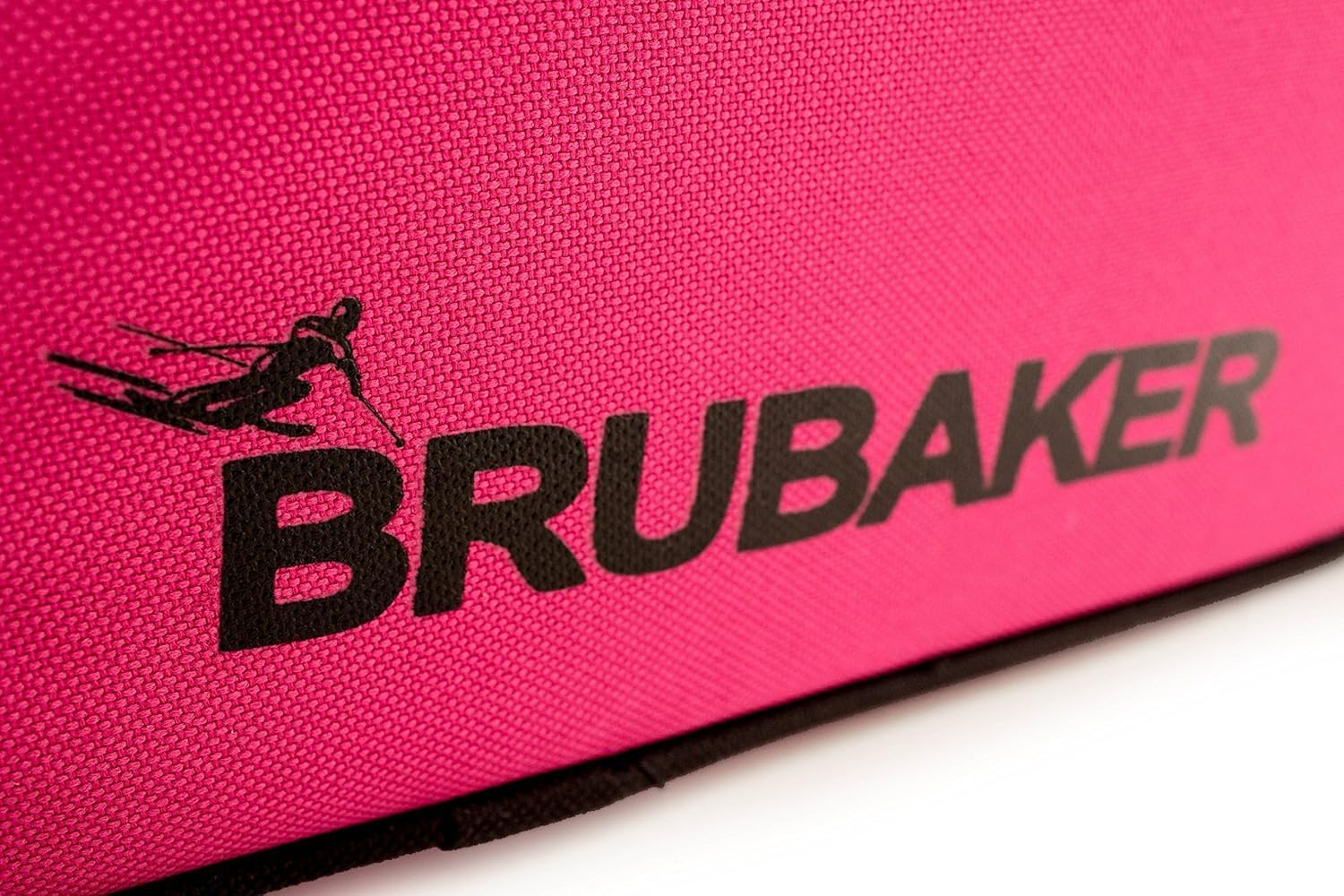 BRUBAKER Superfunction - Limited Edition - Combo Ski Boot Bag and Ski Bag for 1 Pair of Ski, Poles, Boots and Helmet - Dark Pink Grey
