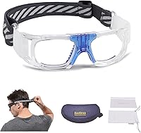 Vista 14 de Gafas deportivas para hombre, gafas protectoras antivaho para baloncesto