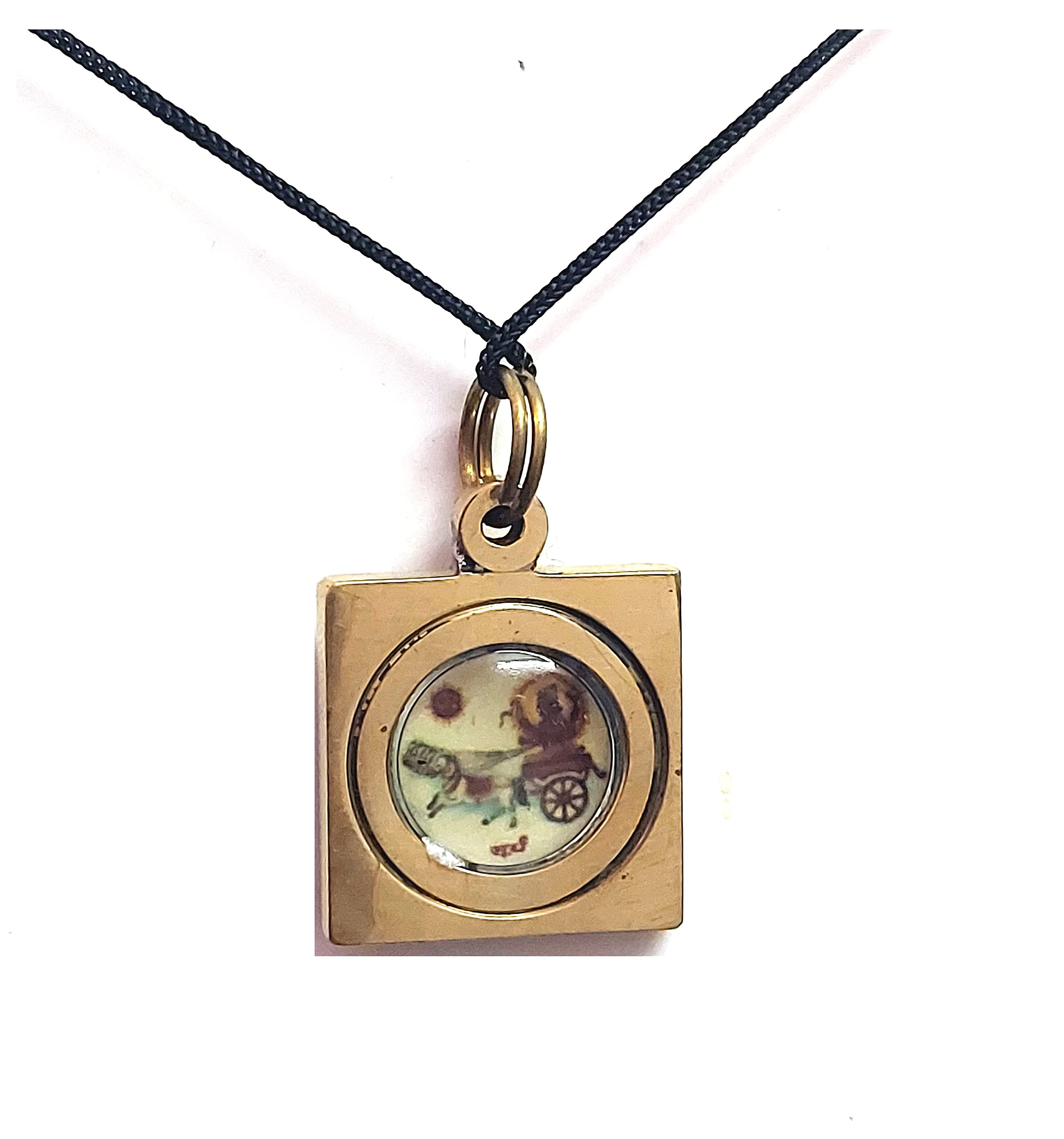 Auspicious Shri God Surya Suraj Yantra Mantra Brass Pendant For Men And Women-image-46