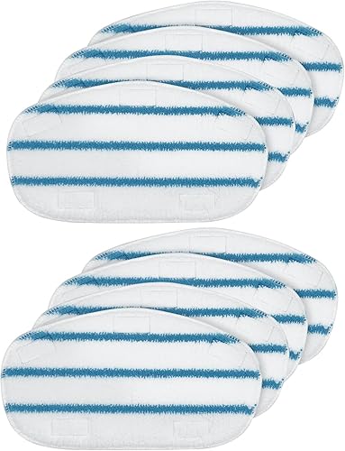 Miniatura 8 de Paquete de 8 almohadillas para trapeador de vapor pur, compatibles con PurSteam ThermaPro 10 en 1 y 211, limpiador de trapeador de vapor de