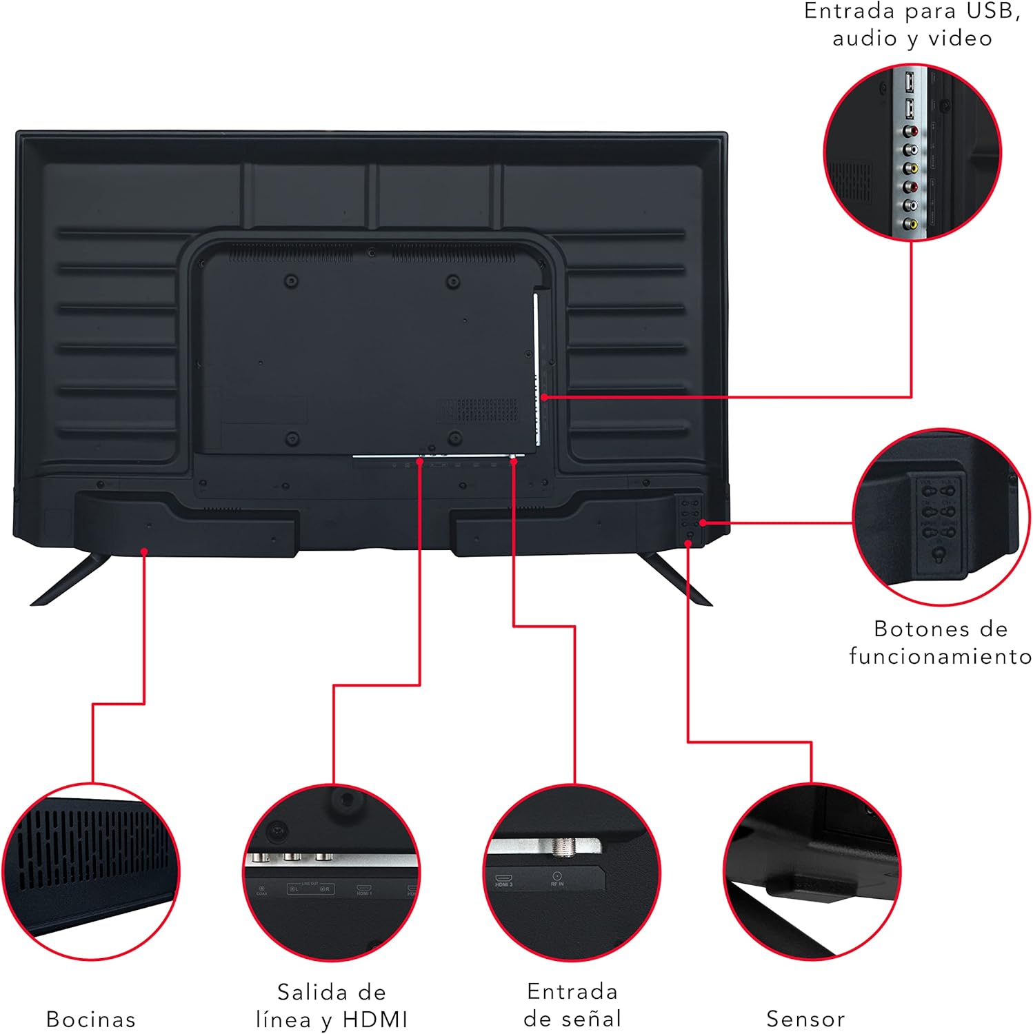 Polaroid 43-inch Full HD Smart TV PTV4317ILED User Manual