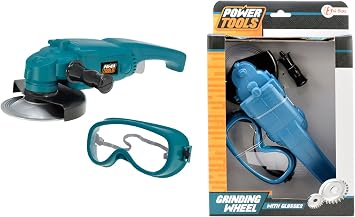Toi-Toys - Grinding Machine and Glasses Tools and workbenches, 38032A, Multi-Coloured