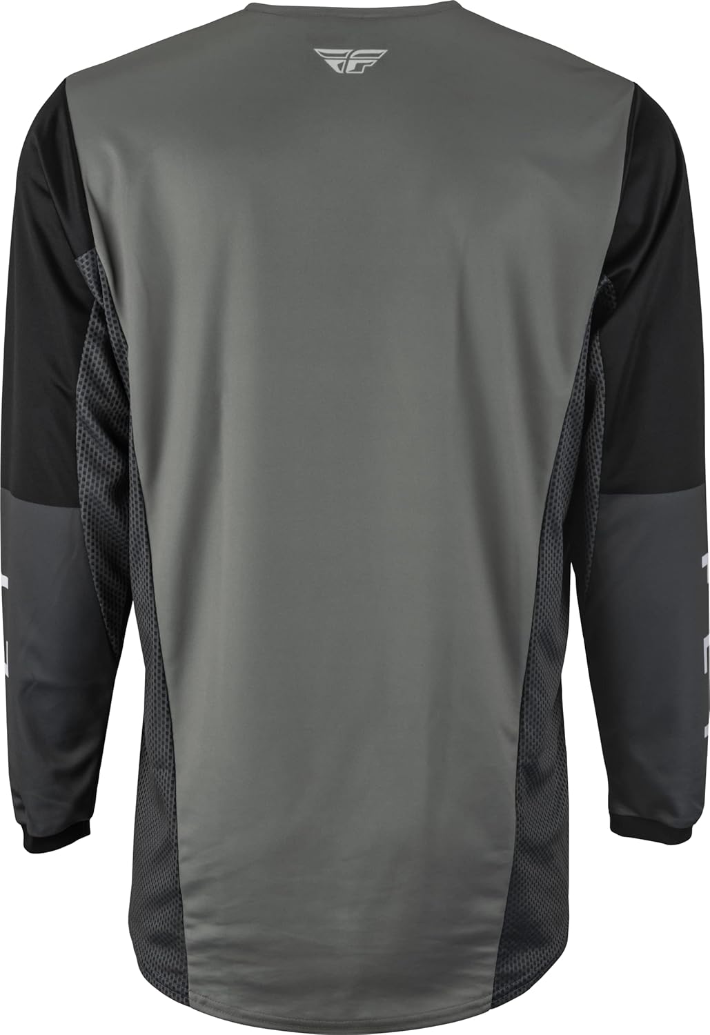 Fly Racing 2023 Adult Kinetic Jet Jersey (Grey/Dark Grey/Black, Large)