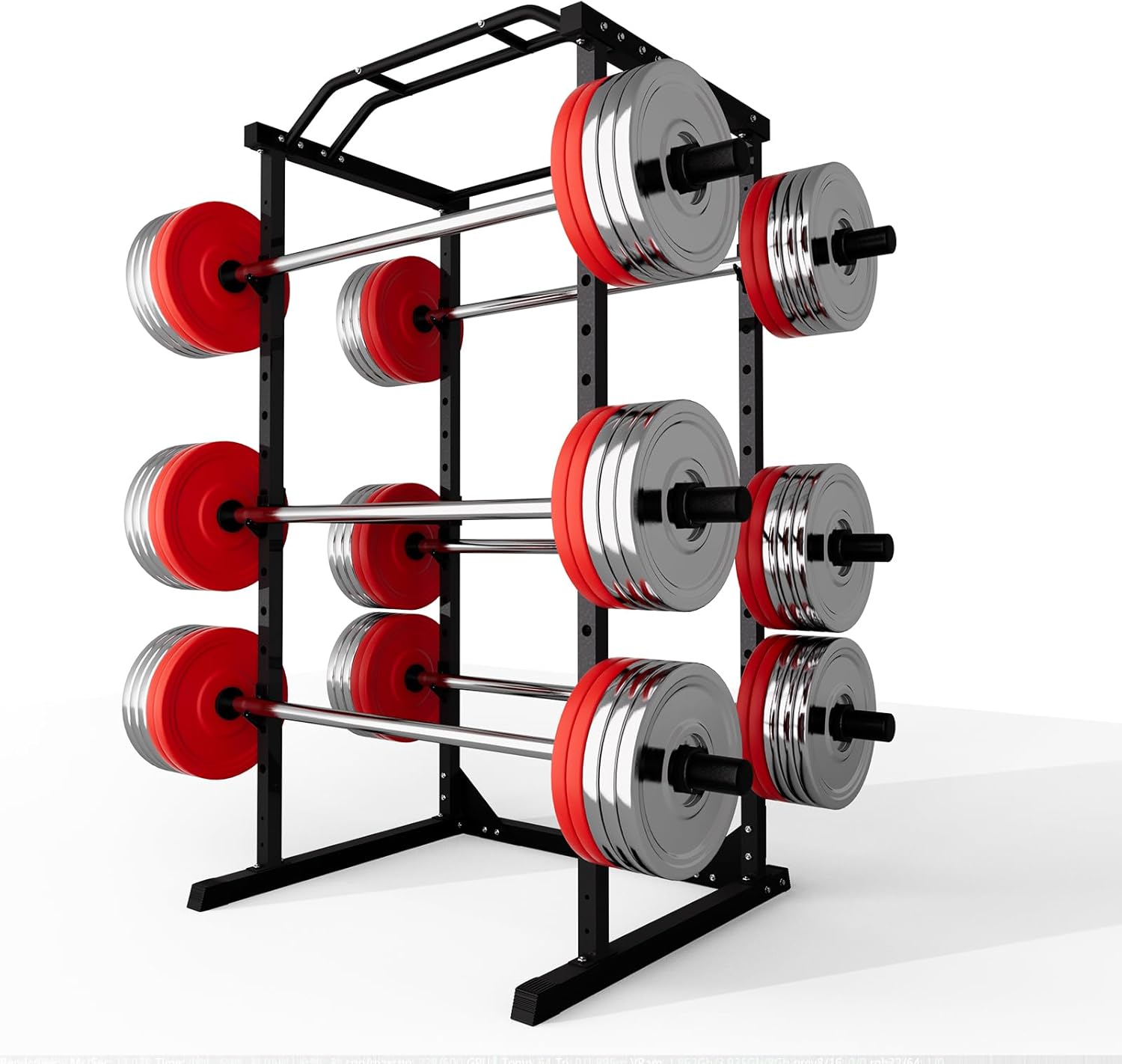 Generic Generic Power Cage – 1200 Lbs Capacity with 14 Adjustable Gears for Home Gym