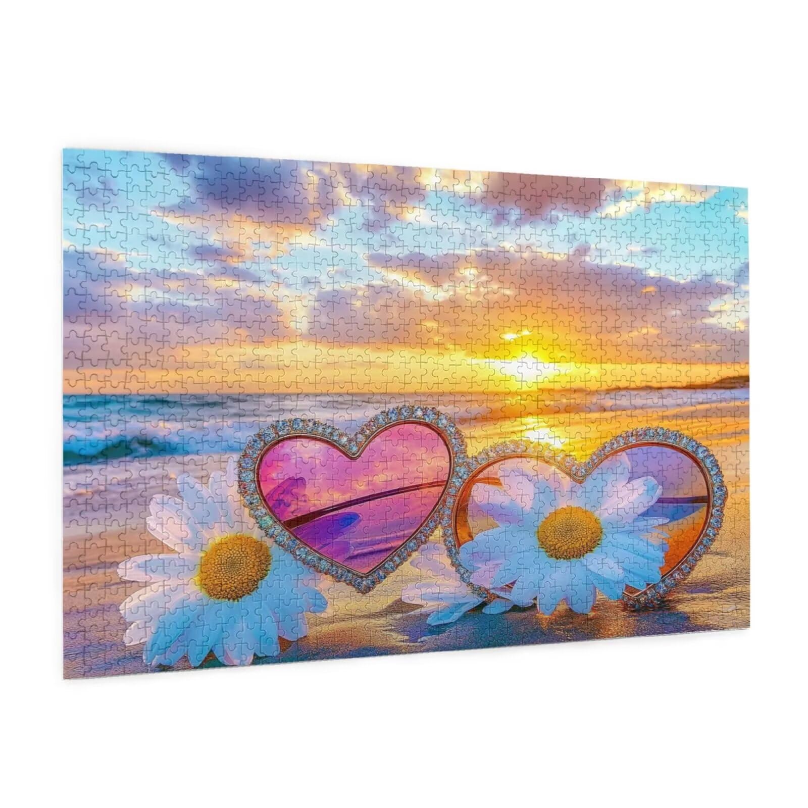 Puzzle kwiatowe, 6000 elementów, morskie puzzle dla dorosłych, z pudełkiem na prezent, "zrób to sam", duże drewniane puzzle dla dorosłych, gra zręcznościowa dla całej rodziny, prezenty dla kobiet, 105