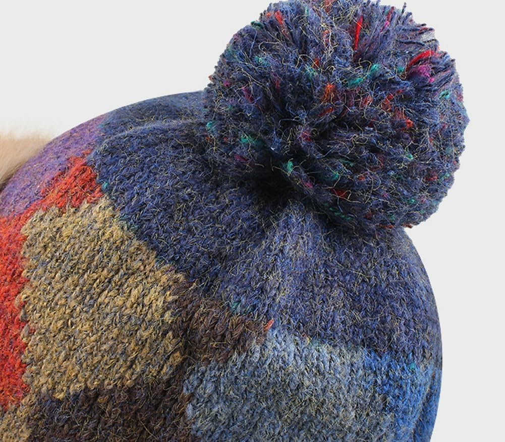 Womens Fleece Trapper Hat with Ear Flap Plaid Thicken Skull Cap Casula Beanies Hat Slouchy Winter Hats Windproof Ski Cap 2026 - Image 3