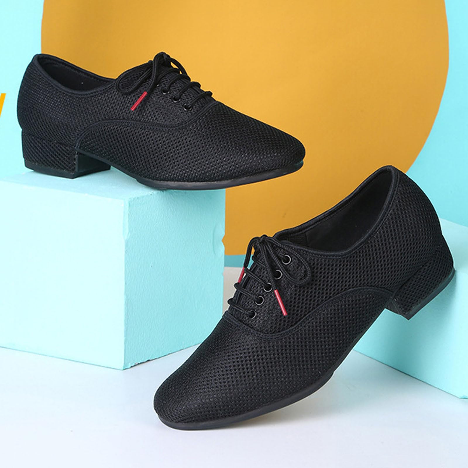 Zapatos de Baile Latino para Hombre con Cordones, Clásicos Modernos