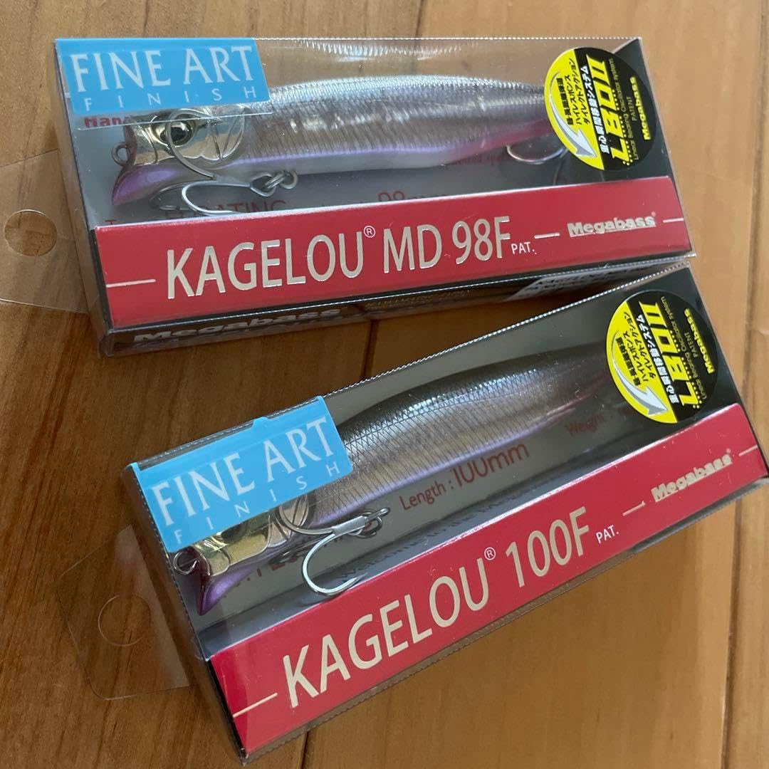 3点セット メガバス カゲロウ 98F・100F 【公式通販】