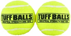 PetSport Mini Tuff Ball - Tennis Balls for Small Dogs Great for Boredom and Aggressive Chewers Interactive Certified