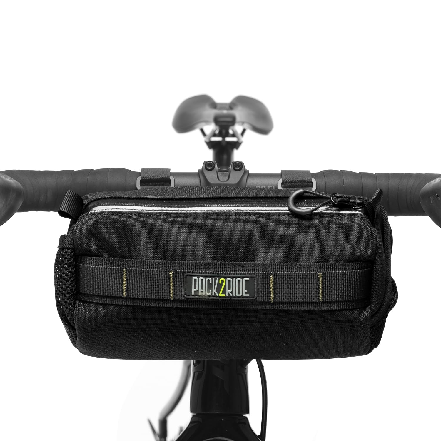 PACK2RIDE Askme Gidon Bikepacking Bisiklet Çantası -Suya Dayanıklı Kumaş-Geniş Hacimli- İçten pedli