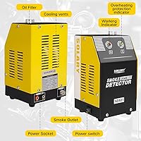 Vista 6 de Solary Automotive Smoke Machine Leak Detector - 12V DC EVAP Vacuum Diagnostic Tester for Pipe System