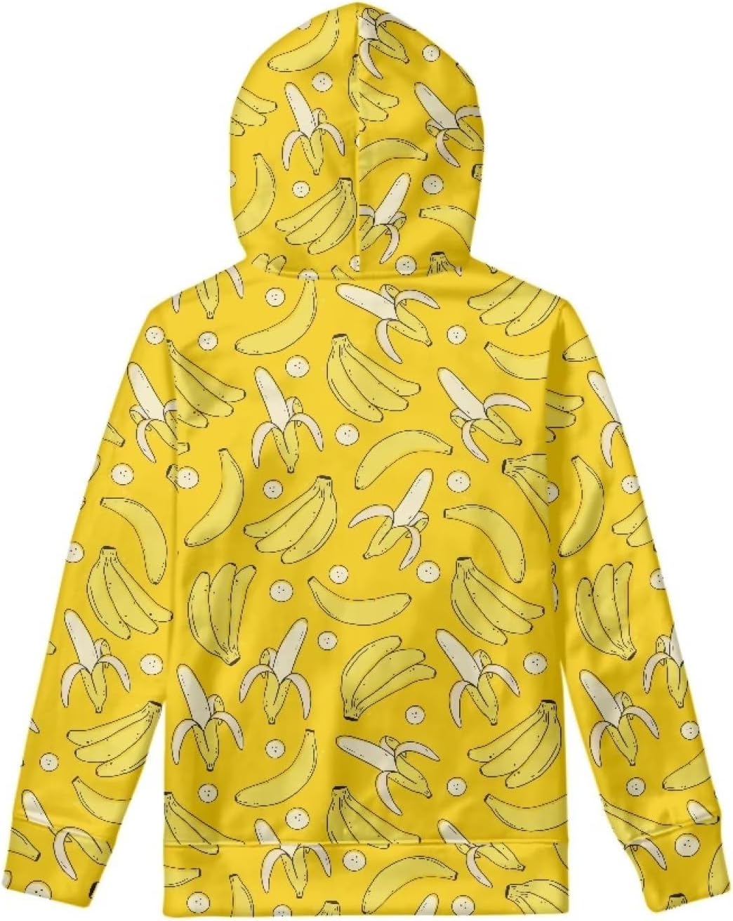 Funny Print Hoodies for Boys & Girls Soft Comfy Personalized Hooded Sweatshirts with Pockets