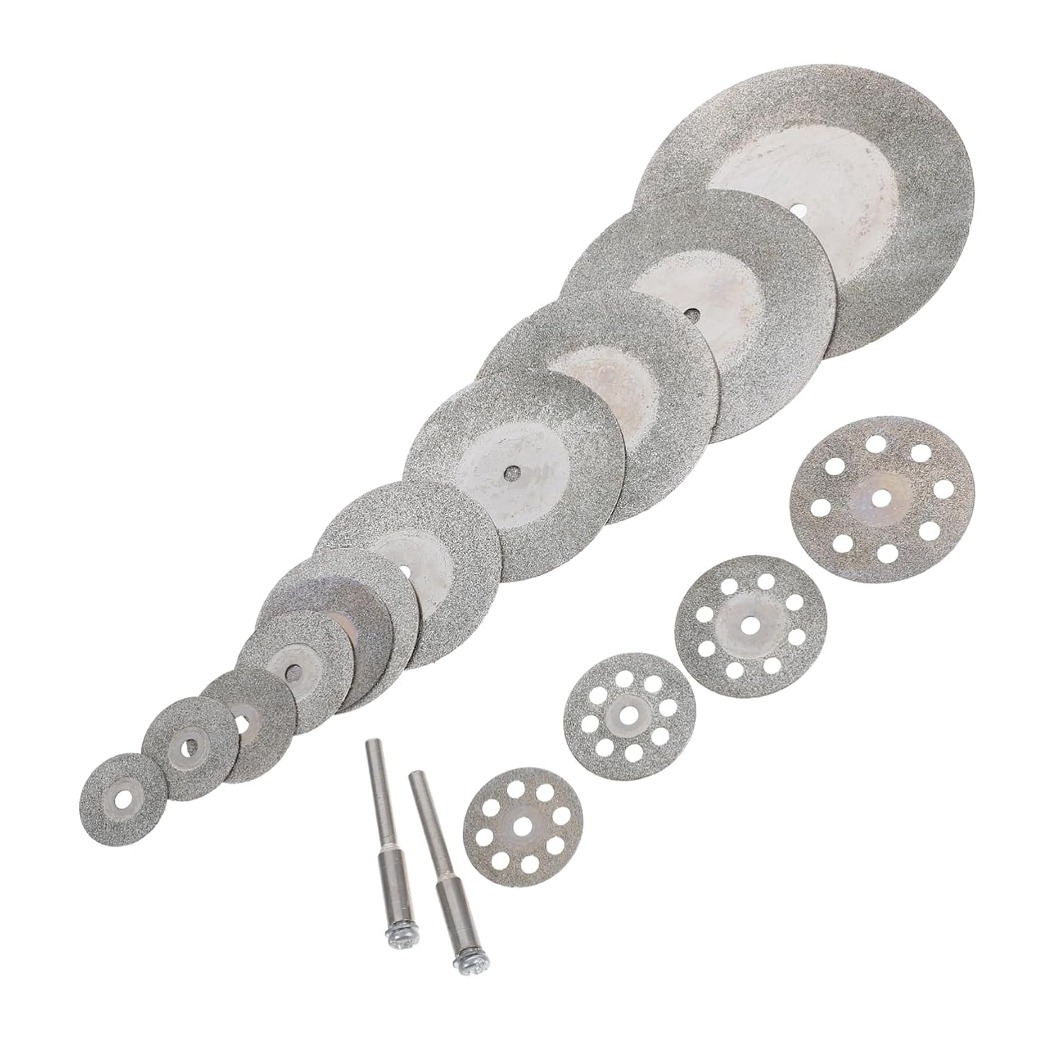 1set Corundum Sand Cutting Wheel for Angle Grinders Small Precision Disc for Tile and Glass Cutting Compatible Rotary Tools Kit Connection Rods