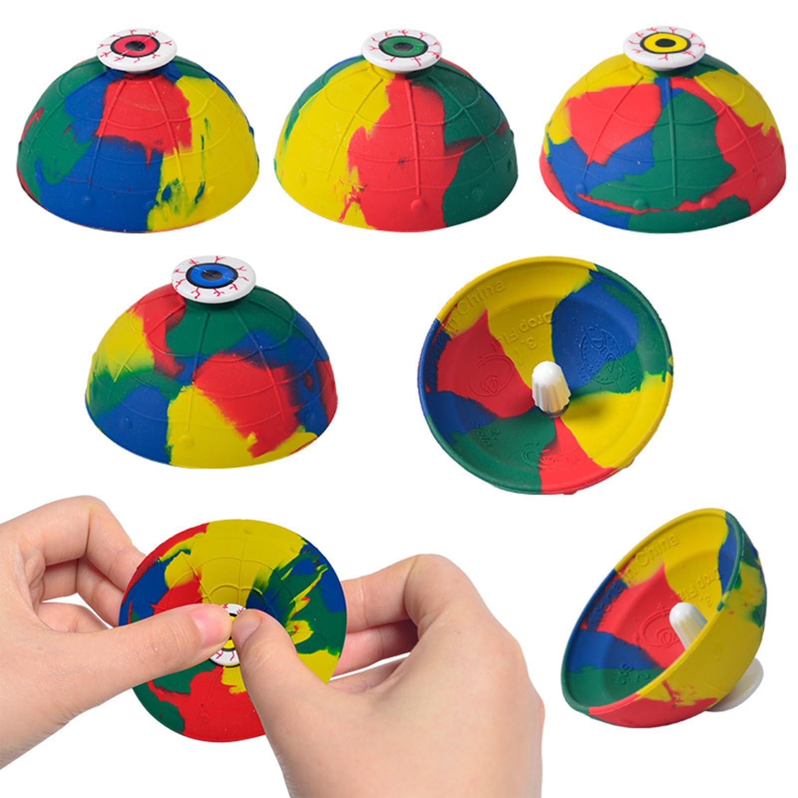 Juguetes de Rebote para Saltar - Cuencos saltarines de Camuflaje | sensorial de Salto portátil, Cuencos de Rebote de Camuflaje para niños