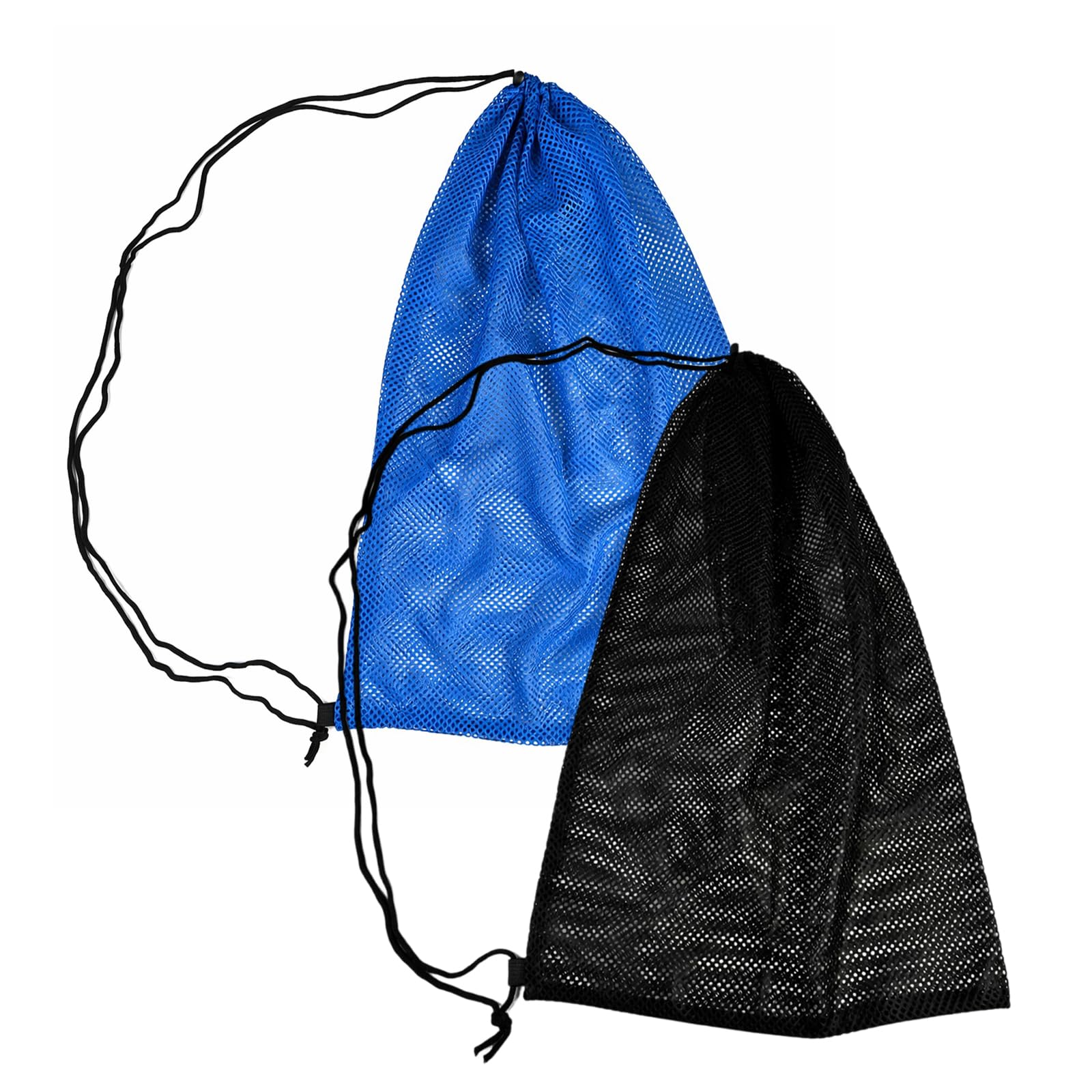 Rovelin 2Pcs Drawstring Bag for Sports Ball Net Bag Football Basketball