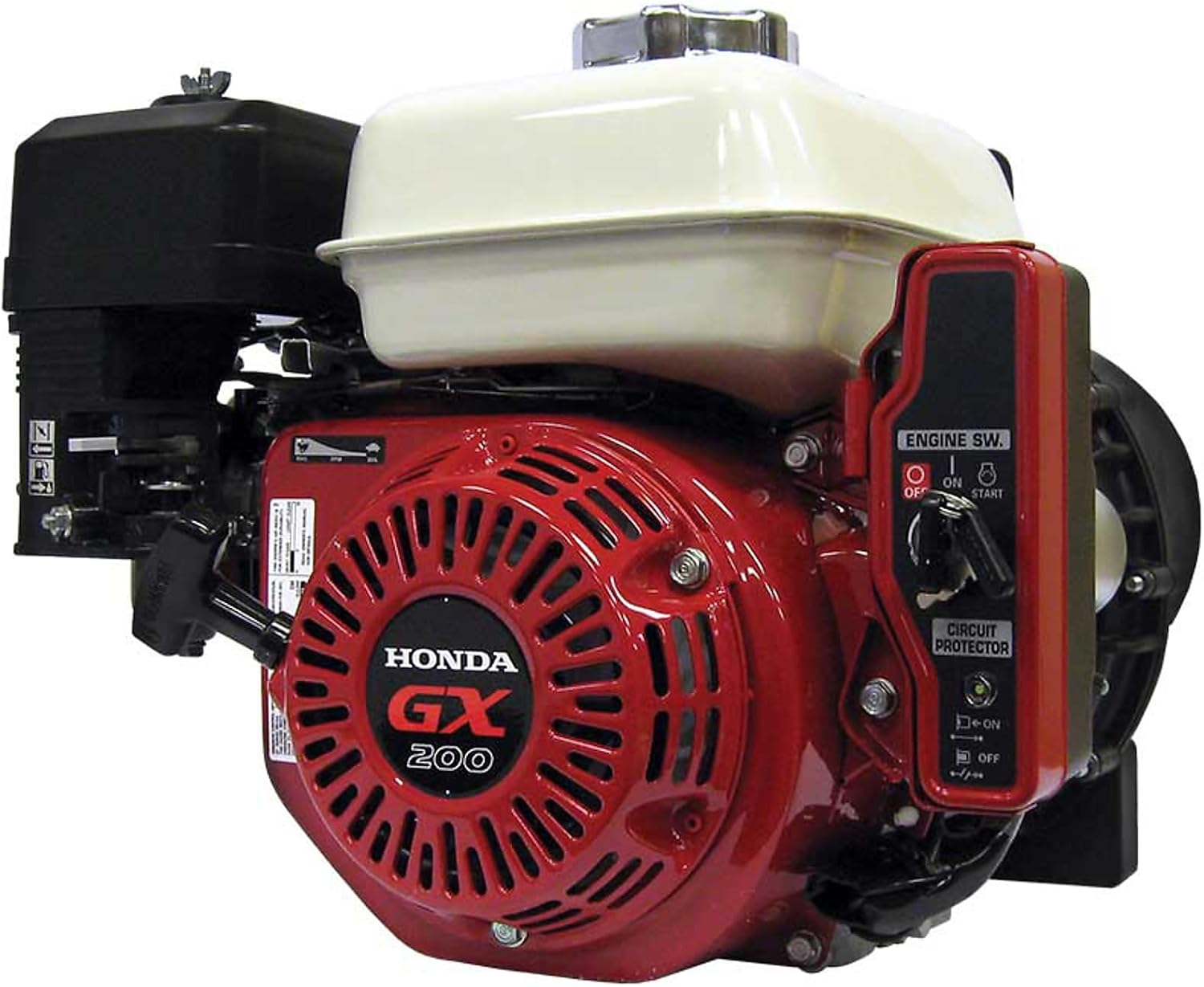 Banjo, 3in. TRANSFER PUMP W/200CC GX200 Max. Flow 17400 GPM, Engine Displacement 196 cc, Model# 300PH-6-200E.BAN