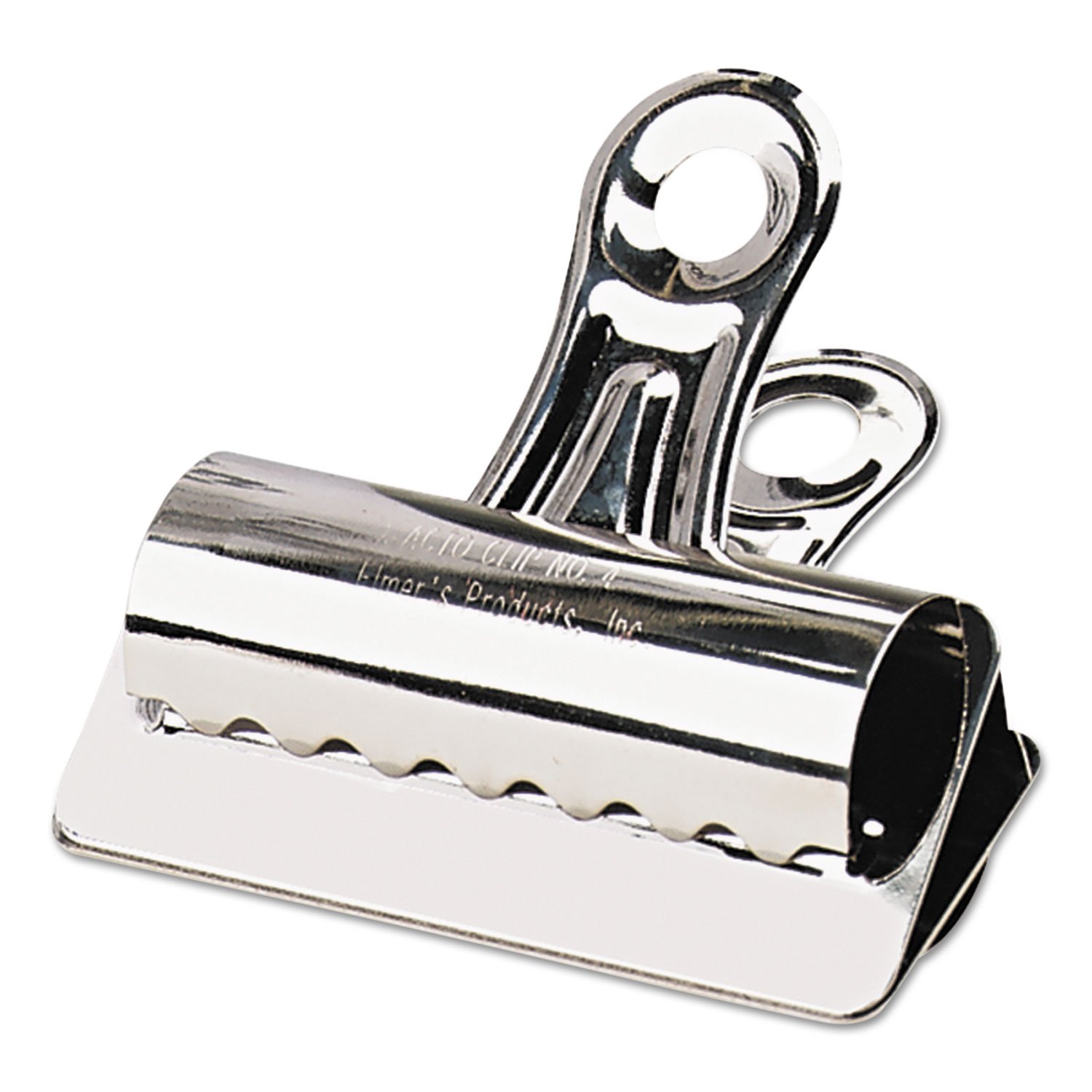 X-ACTO 2004LMR Bulldog Clips, Steel, 1-Inch Capacity, 3-Inch w, Nickel-Plated, 12 per Box
