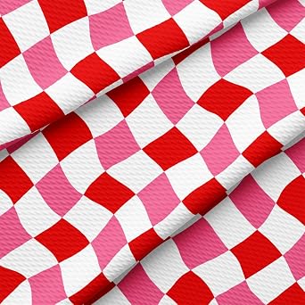 Valentines Day Floral Bullet Textured Fabric by The Yard Floral Stretch Liverpool - 1 Yard Fabric for Bows Clothes Sewing AA2239