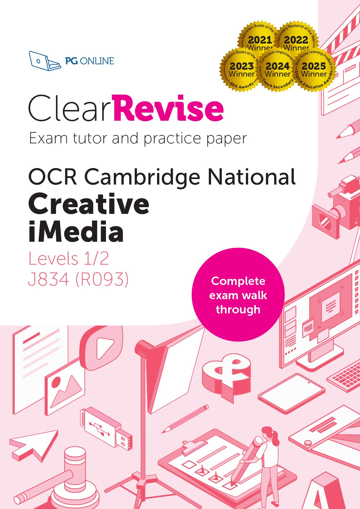 GCSE OCR Creative iMedia: Exam Tutor (ClearRevise OCR GCSE Exam Tutor J834)