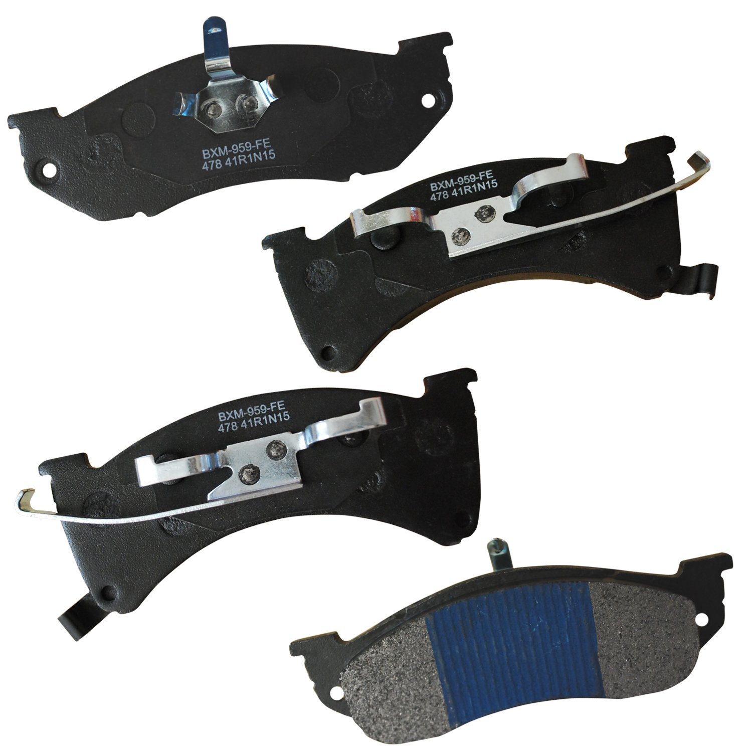 Bendix Premium SBM478 Semi-Metallic Front Brake Pads for Chrysler Dynasty 1990, Imperial 1991-1990, Imperial 1993, New Yorker 1990, New Yorker 1993, Dodge Dynasty 1990