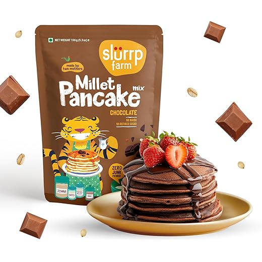 Slurrp Farm Millet Pancake Mix Chocolate 150 G