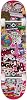 DGK Stick-Up Skateboard Complete - Pink - 8.00"