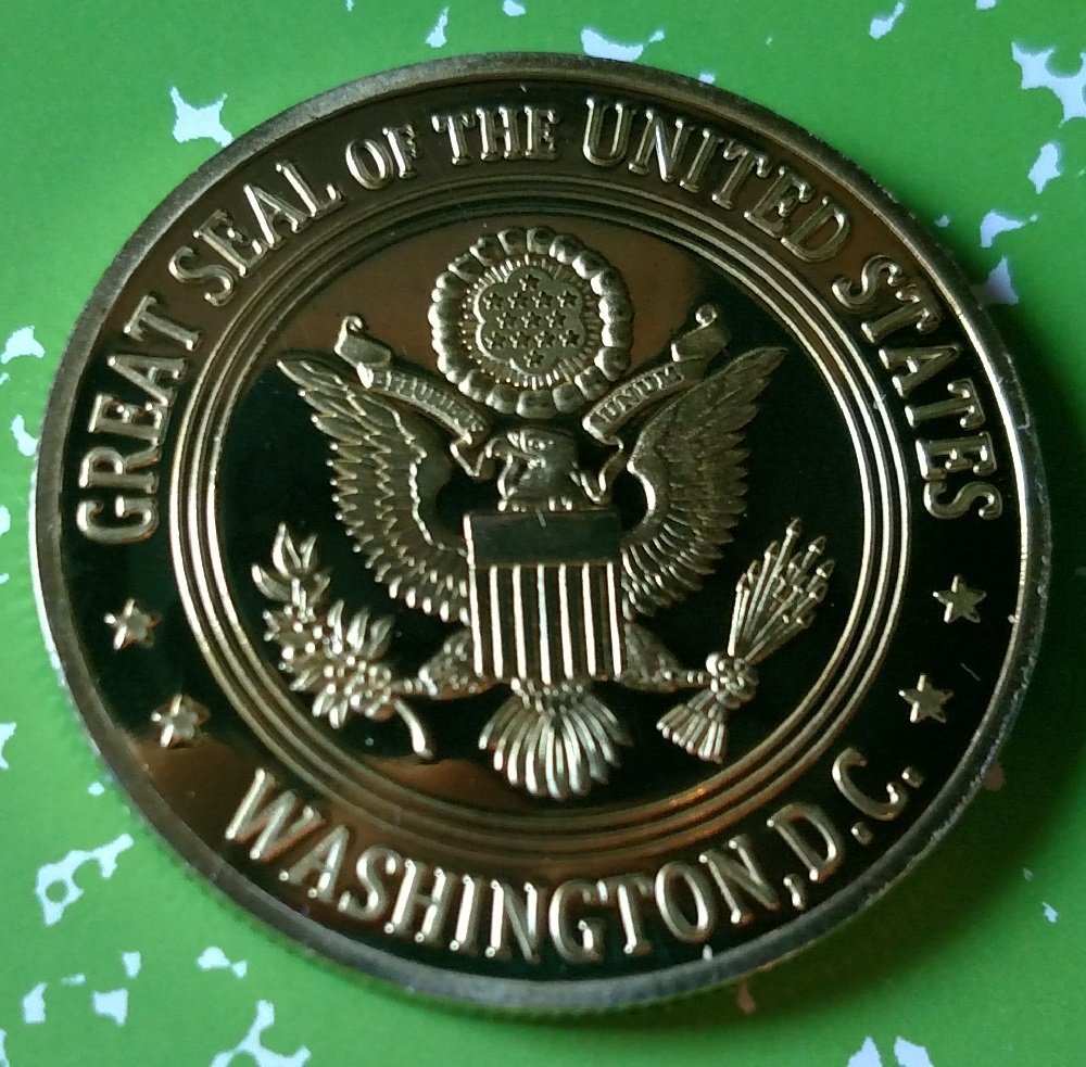 9/11 American Heroes Who Gave It All Never Forgotten Colorized Challenge Art Coin