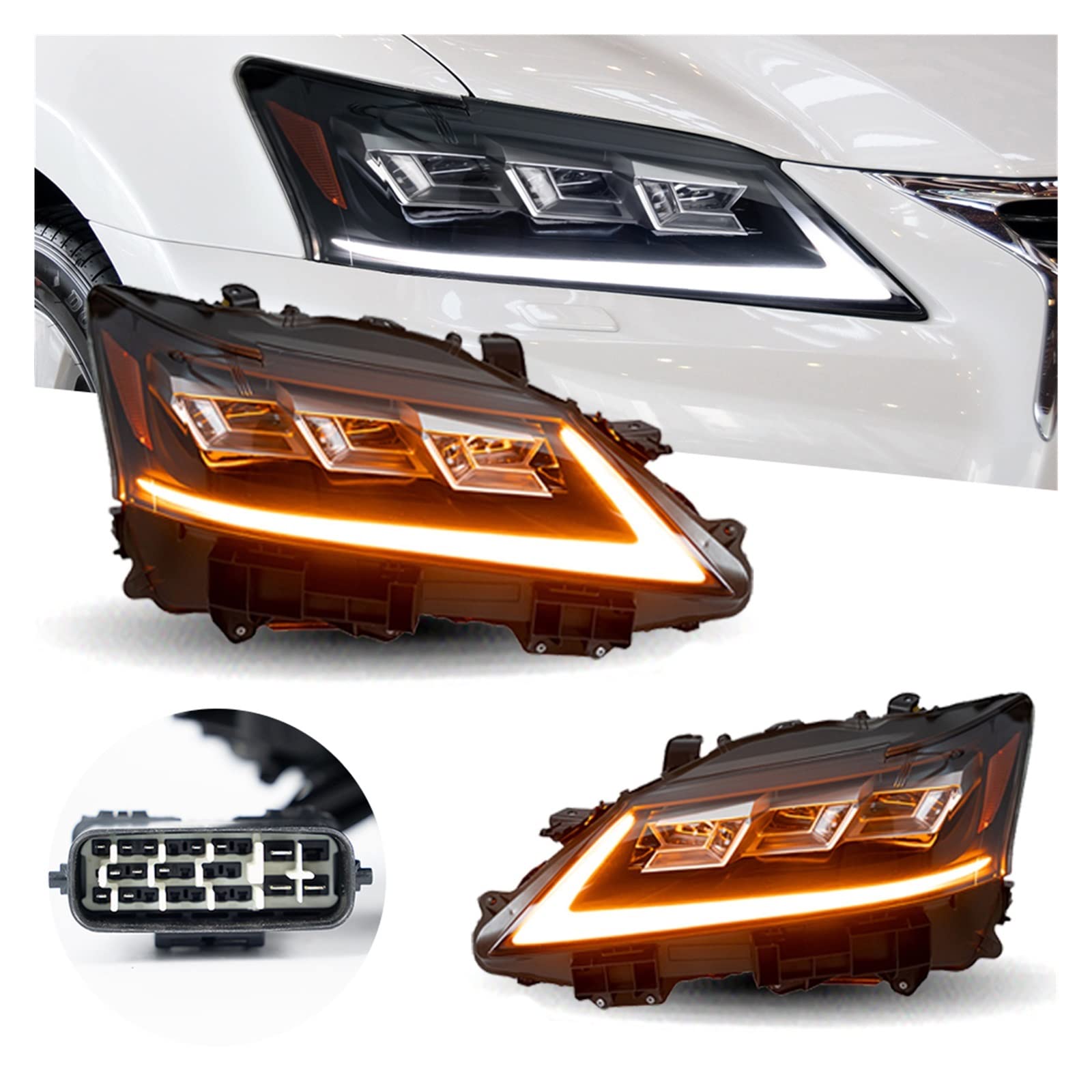 Amazon.co.jp: ヘッドライト用レクサス GS GS250 GS350 LED ヘッド
