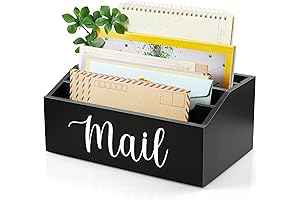 4 Slot Mail Organizer - The Perfect Way to Declutter Your Workspace