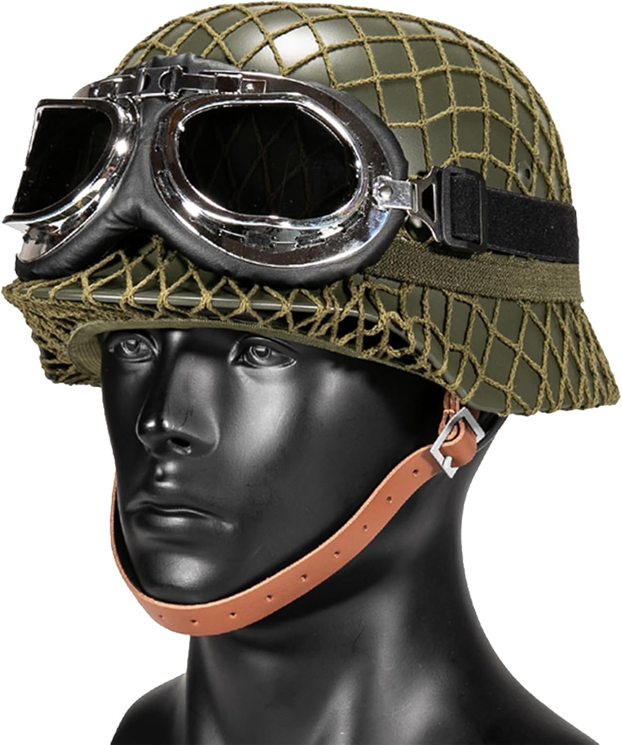 ジャーマンヘルメット WW2 M35 第二次世界大戦 風 ドイツ ナチヘル ジャーマンヘルメット WW2 M35 第二次世界大戦 風 ドイツ ナチヘル