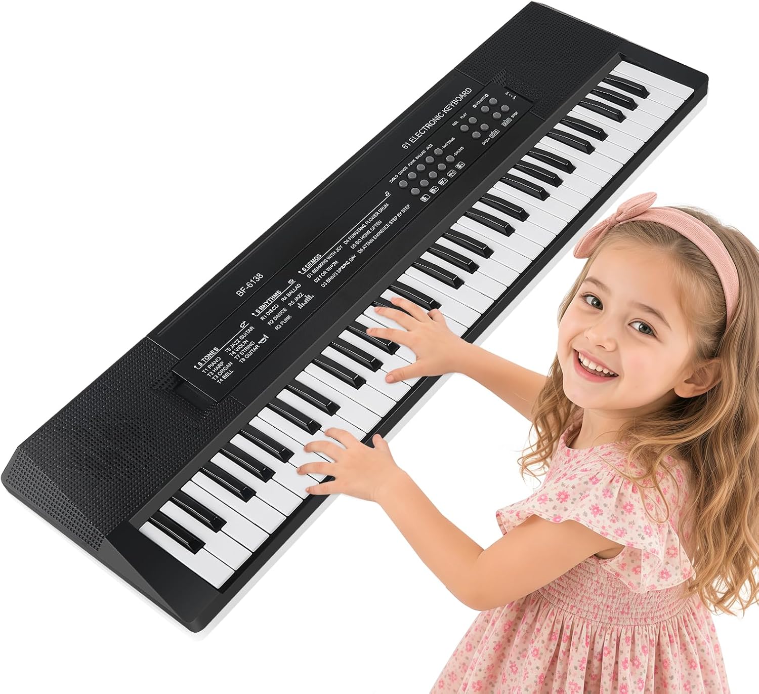 Kids Piano 61 Keys Electronic Piano