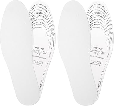 Sibba 2 Pairs Memory Foam Shoe Inserts Insoles for Women, Super Soft Thin Replacement Innersoles Comfort Breathable Cushioning Shoe Insoles Inserts for Shoes Sneakers Boot Liners, Men 7-11 Woman 3-8