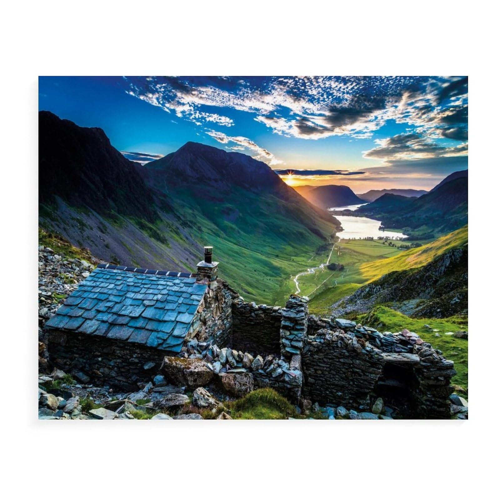 Jigsaw Puzzles for Adults 1000 Piece,The Lake District, Cumbria,Classic Puzzle Difficult Puzzle for Adult Teenagers Leisure Fun Game Toy Suitable for Family Decorative(50x70cm)-88 — image 1