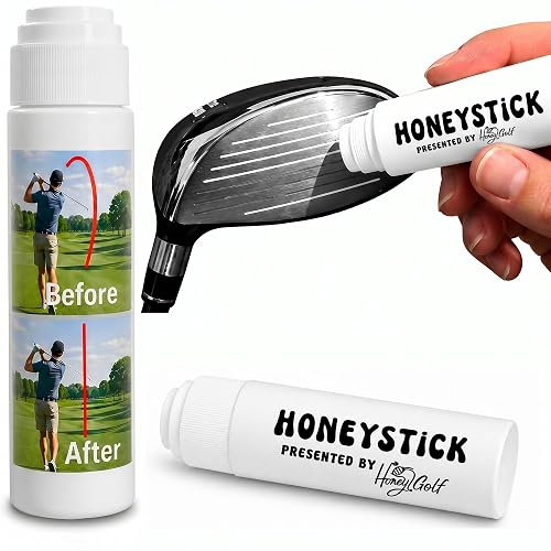HoneyStick Anti Slice Gel for Golf Clubs - Anti-Hook Spin