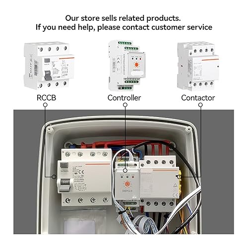 Miniatura 3 de 1 unids controlador protocolo electrónico EPC EV estación de carga Cable Socket 32A AC 240V EKEPC2 (color  versión de cable)