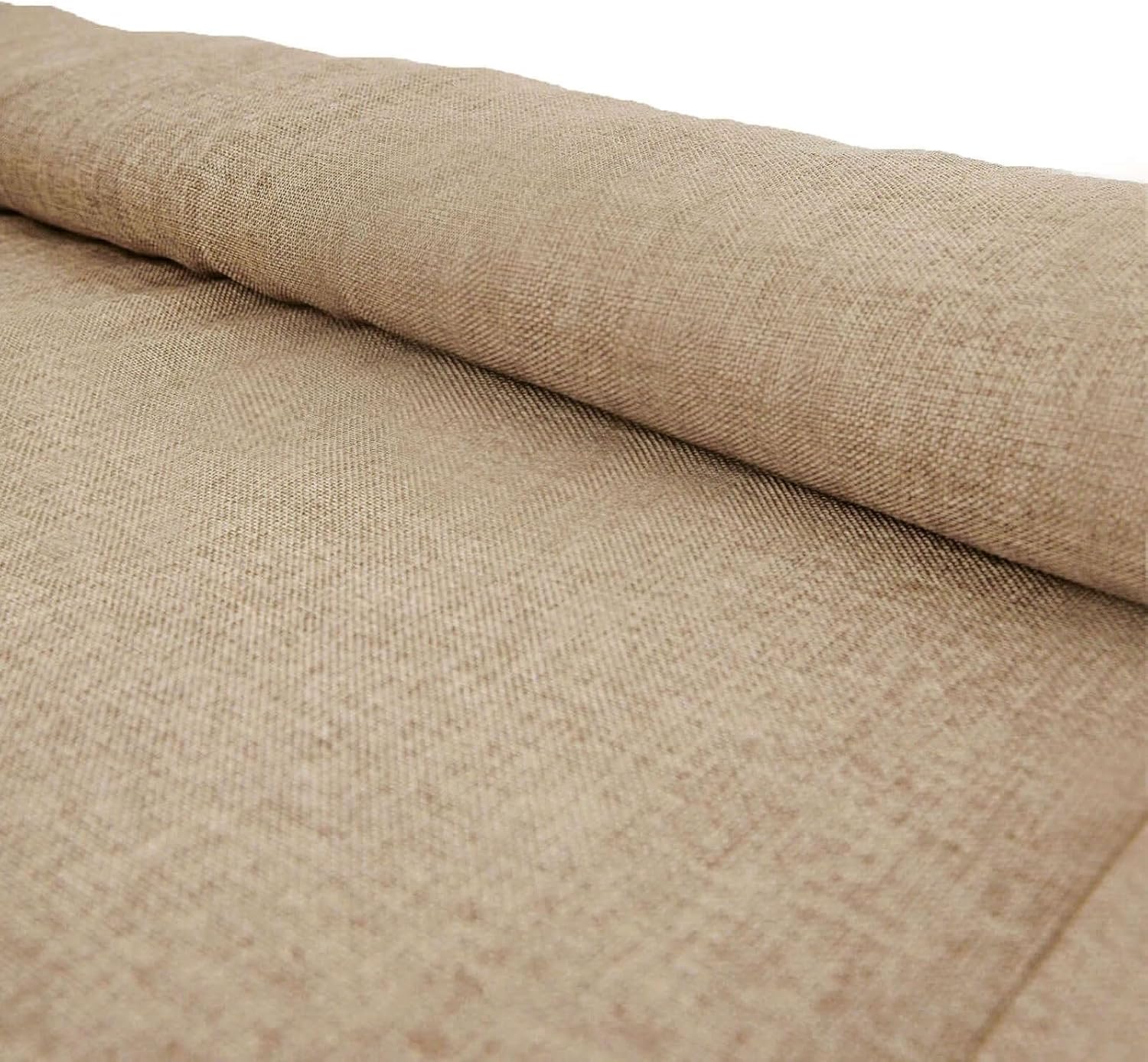 Efavormart 54" x10 Yards Natural Jute Faux Burlap Fabric Roll, Fabric by The Yard